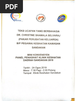 Ucapan Dr Christine Pdf