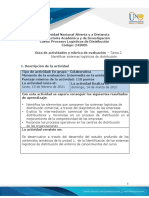 Guía de Actividades y Rúbrica de Evaluación - Unidad 1 - Tarea 2 - Identificar Sistemas Logísticos de Distribución