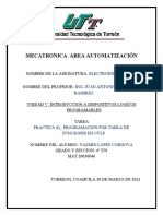 PRACTICA 02. Programación Por Tabla de Funciones en CUPL - YLC