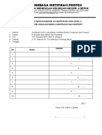 Daftar Hadir LSP