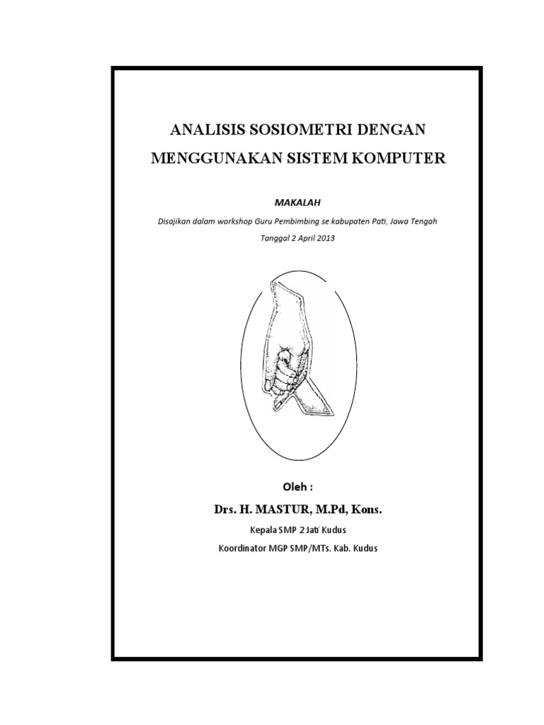 Makalah Aplikasi Sosiometri PDF