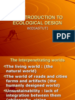 An Introduction To Ecological Design