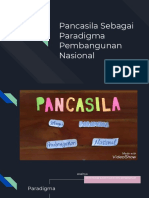 Pancasila Sebagai Paradigma Pembangunan Nasional