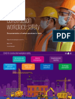 COVID-19: Construction Workplace Safety: Documentation of Select Practices in India
