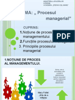 Procesul Managerial