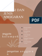 Fungsi & Jenis Anggaran - Kelompok 5