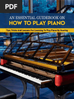 An Essential Guidebook On How To Play Piano