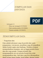 Mengoptimalkan  Dokumen Pengumpulan dan Penyajian Data