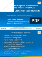 Mozambique Regional Transmission Backbone Project ("CESUL") : Technical & Economic Feasibility Study