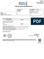 Buletin Analize PCR PT Calatoria Cu Avionu
