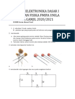 Kuis I Elektronika Dasar I