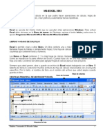 MS-EXCEL 2003 - Basico