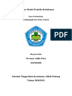 Resume Model Praktik Kebidanan (Devianie Adilla Putri) s1 Kebidanan 2015201008