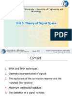 5.theory of Signal Space