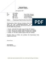 Internal Memo - Perpanjangan Pajak Kendaran