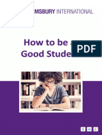 How To Be A Good Student