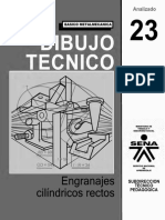 Dibujo Tecnico Engranajes Cilíndricos Rectos