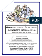 Organisational Behaviour - A Simplified