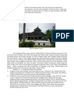 Bukti - bukti hasil akulturasi kebudayaan Islam yang ada di Indonesia . By  Gede Budi Artana