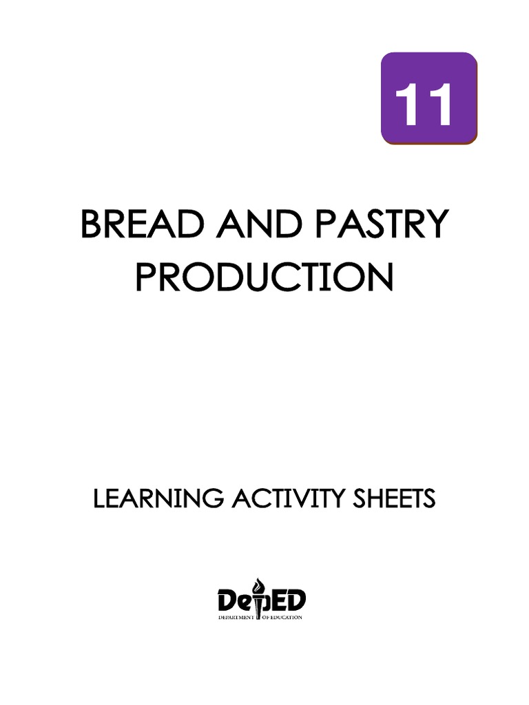 SHS Grade 11 - TVL Bread and Pastry Production | PDF | Dough | Breads