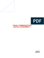 Visual Communication Digital Assignment 1: Bavya R 15BAR0040