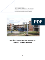 DisenoDoctorado  Ciencias Administrativas NUCLEO BOLIVAR