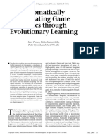 Automatically Generating Game Tactics Through Evolutionary Learning