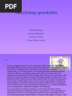 Download Ankylosing spondylitis by Jayvee Novenario Casaljay SN50025096 doc pdf