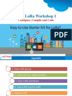 Easy LoRa Workshop 1 - Configure, Compile and Code
