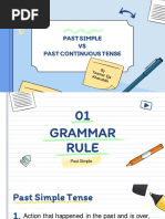 Past Simple VS Past Continuous Tense