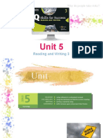SEU Level3-QSkills Book3-Reading and Writing-Unit5
