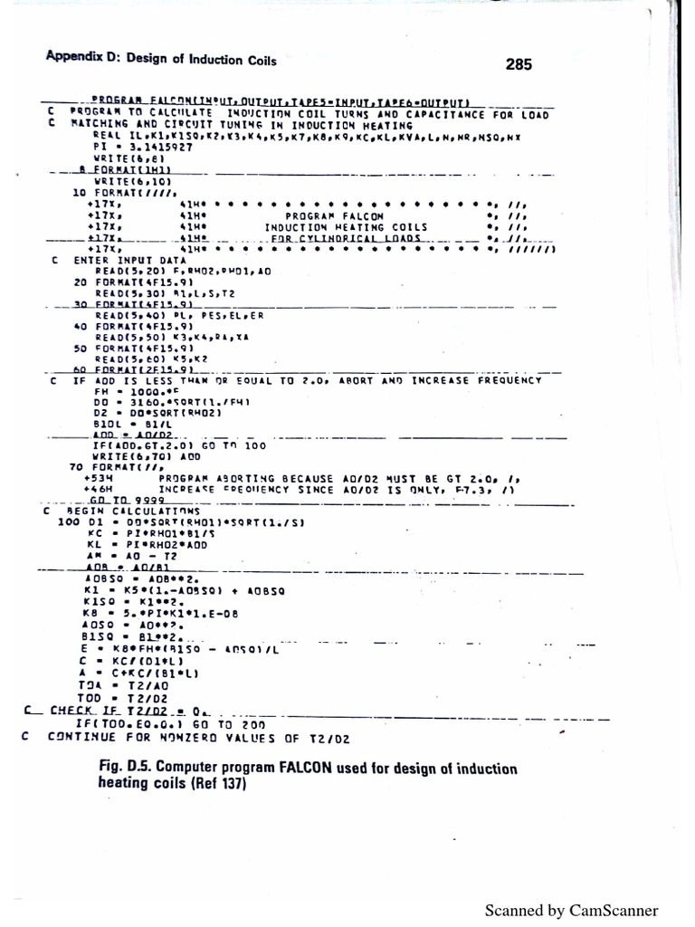 induction heating coil design program