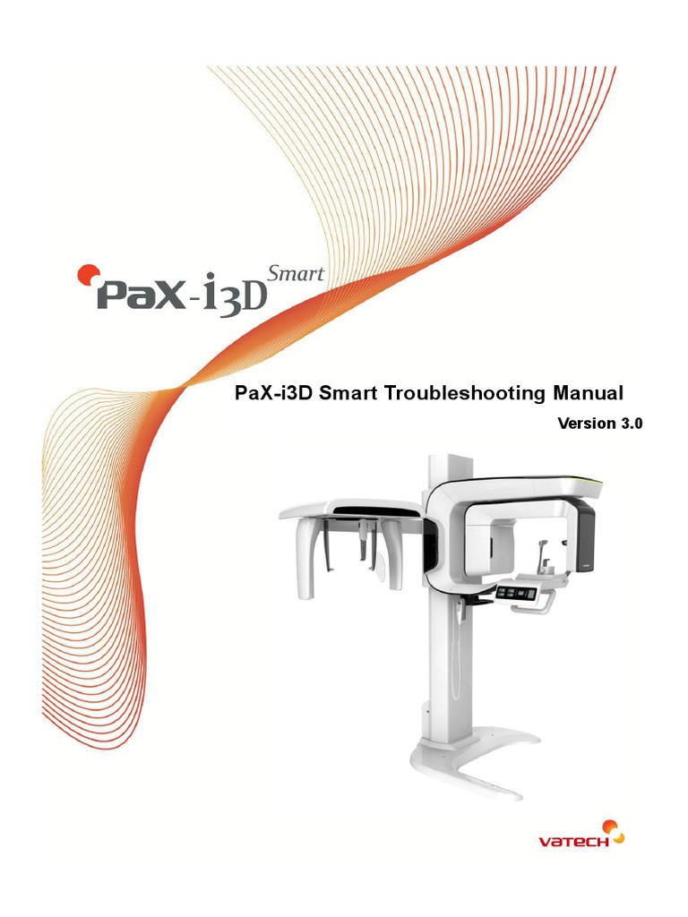 PaX-i3D Smart Troubleshooting Guide | PDF | Troubleshooting