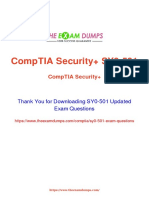 Comptia Security+ Sy0-501
