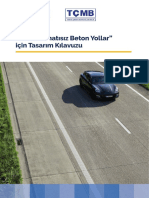 Derzli Donatısız Beton Yollar Için Tasarım Kılavuzu - 13072020