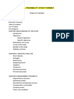 Final Feasibility Study Format