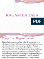 Ragam Bahasa