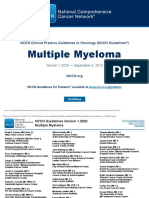 Myeloma NCCN 2020