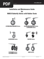 Installation and Maintenance Guide For NIBCO Butterfly Valves With Rubber Seats