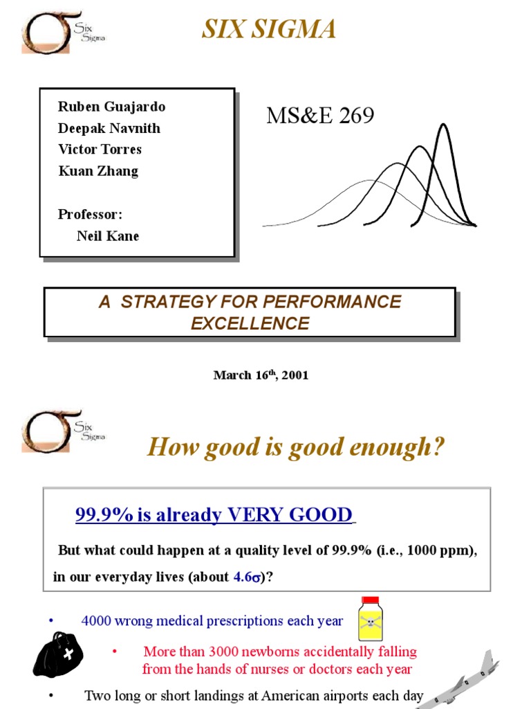 Lean Six Sigma | PDF | Six Sigma | Standard Deviation