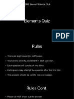 Elements Quiz