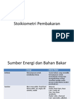 Stoikiometri Pembakaran PERT 2