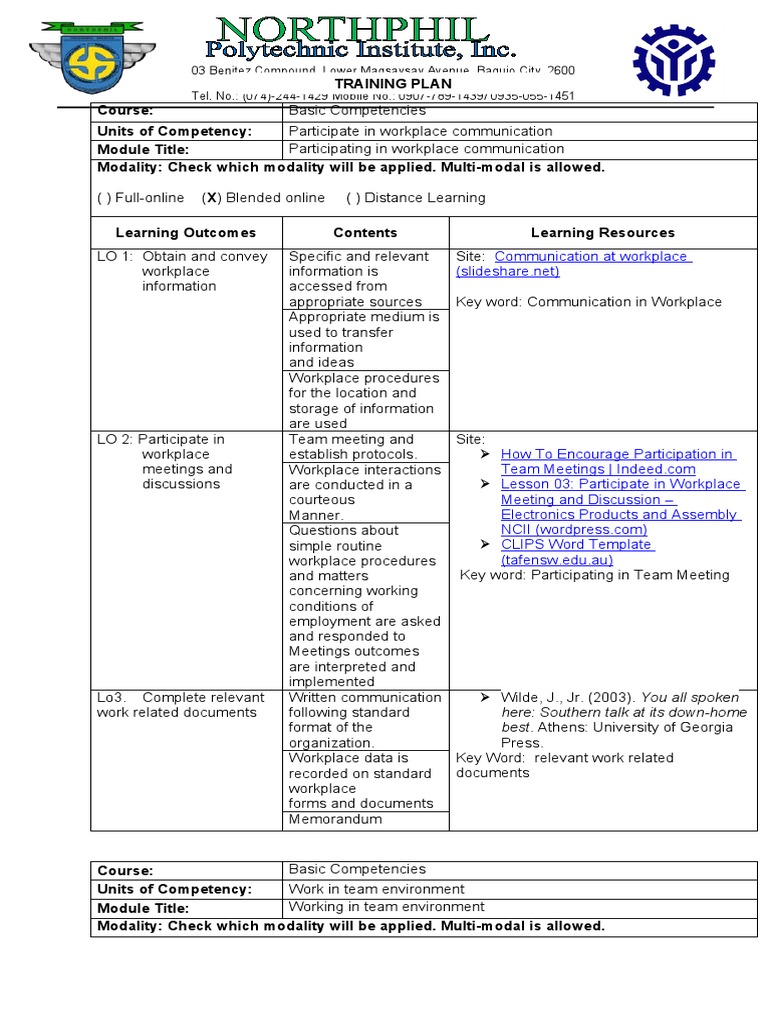 EPAS NC II Training Overview | PDF | Occupational Safety And Health | Risk