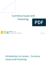 Currency Issues and Financing: MIT MIT