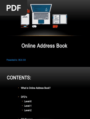 Online Address Book