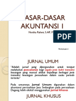 Dasar-Dasar Akuntansi 1: Notika Rahmi, S.AP., M.A