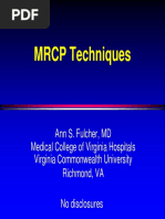 MRCP Imaging Protocol and Guidelines | PDF | Gallbladder | Pancreas