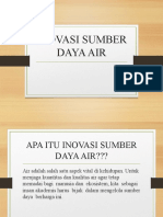 Inovasi Sumber Daya Air