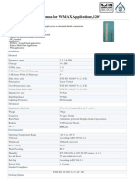 3.3-3.8 GHZ Sector Antenna For Wimax Applications, 120°: Ma-We36-15