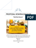 Proposal Kewirausahaan Kebab Salero Nusantara